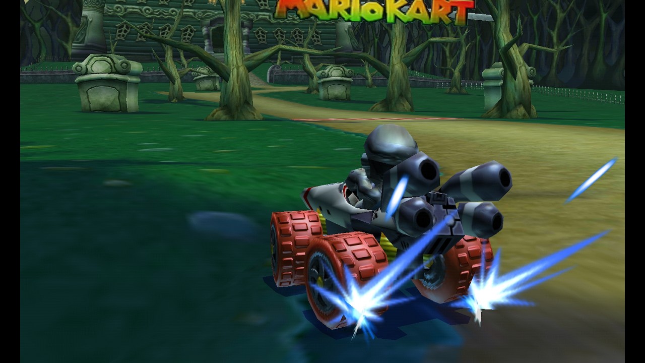 DS Luigi's Mansion - 1:42.363 - Fizz (Mario Kart 7 World Record)