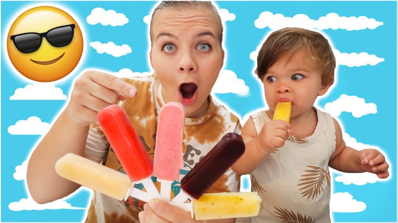DIY SUMMER POPSICLES! *Easy Healthy Toddler Friendly*