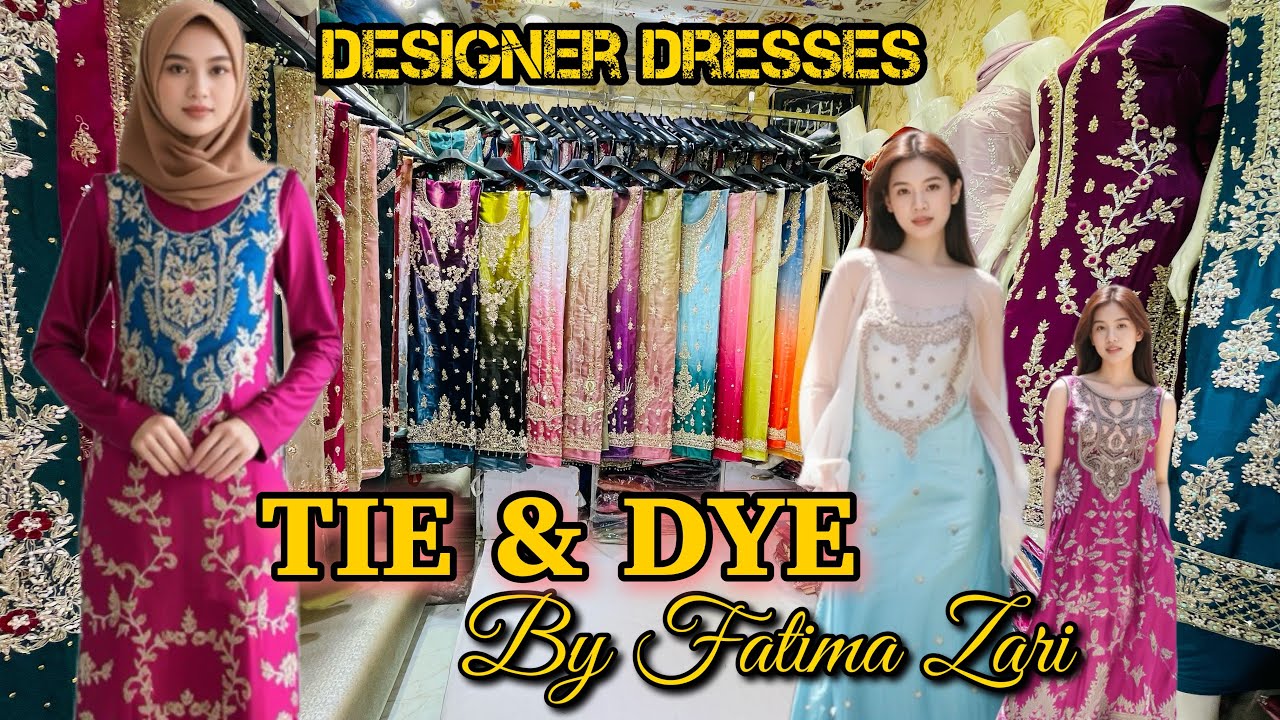 TIE & DYE Dress | Latest Partywear Dresses | Pakistani Wedding Dress | Bridalwear | @usbridals7015 