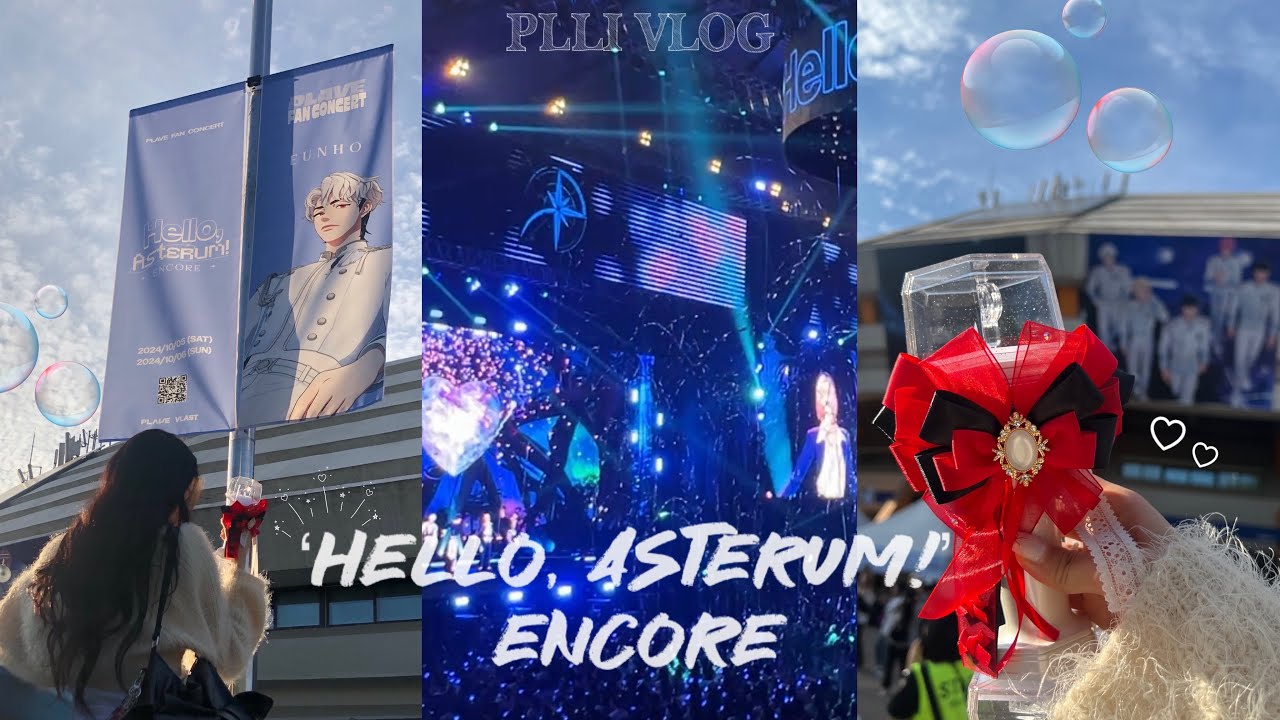 [PLLI VLOG] 플레이브 콘서트 PLAVE FAN CONCERT ‘Hello, Asterum!’ ENCORE 브이로그 🤍