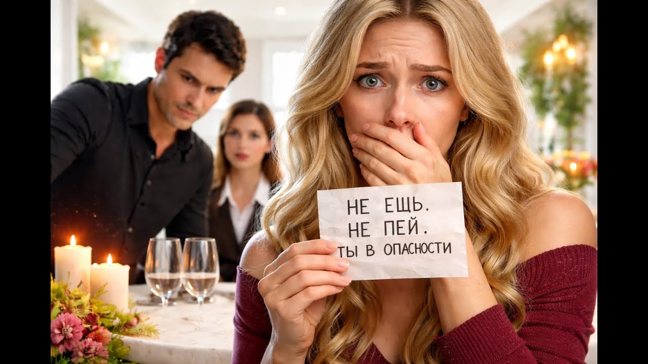 КОГДА ЗАПИСКА ОФИЦИАНТКИ СПАСЛА МНЕ ЖИЗНЬ | МУЖ ХОТЕЛ МЕНЯ ОТРАВИТЬ…