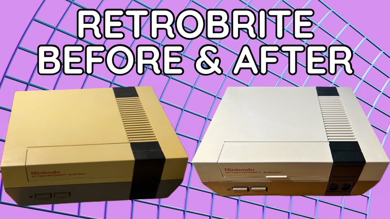 How to Make Your Old Yellow Consoles Shine Again With Retrobrite