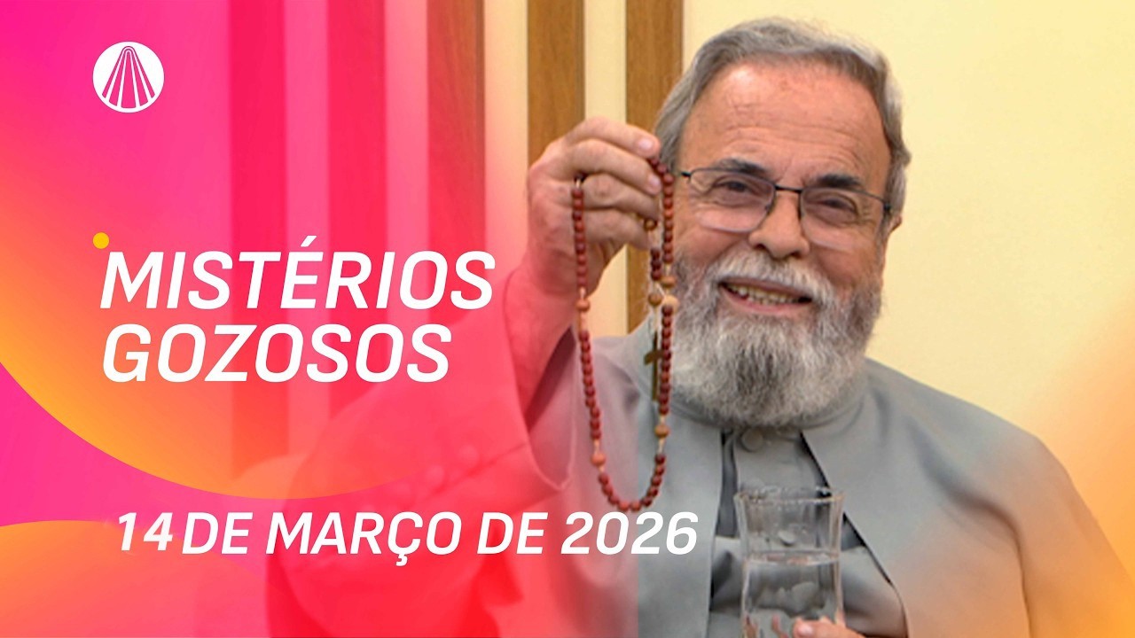 Terço de Aparecida com Pe. Antonio Maria - 14 de março 2026 [Mistérios Dolorosos]