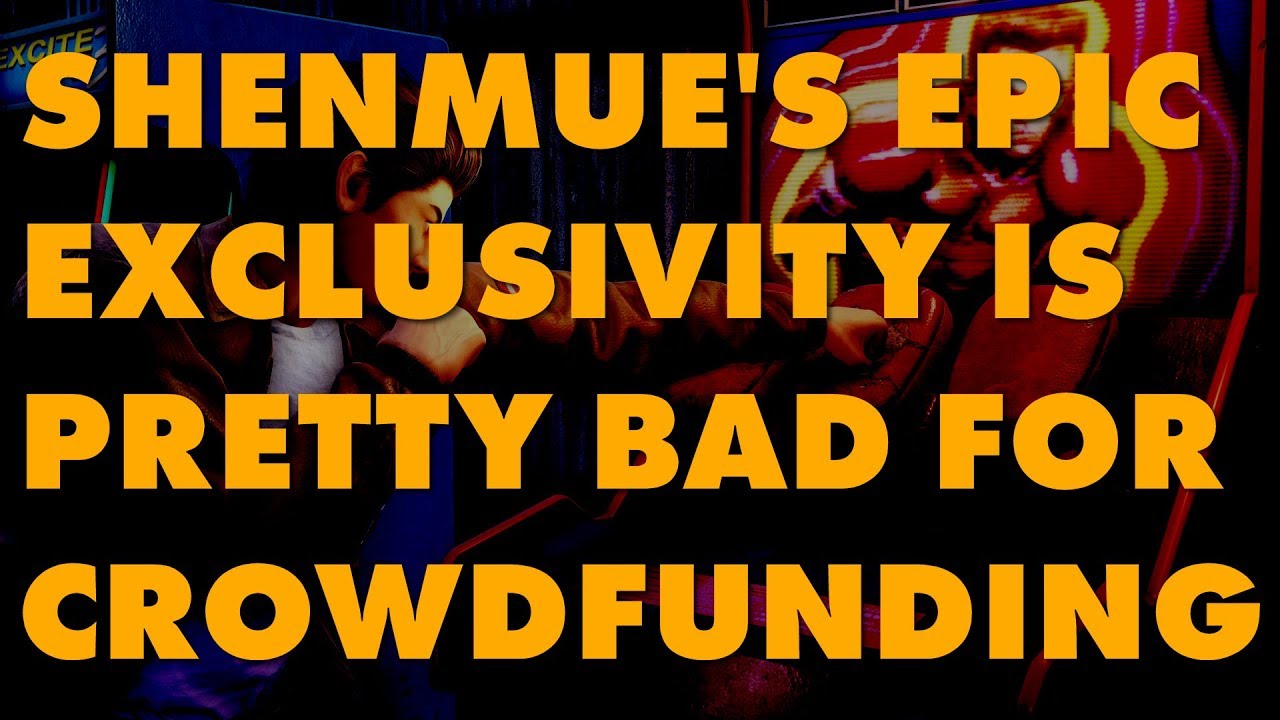 Shenmue 3 Is The Latest Crowdfunded Game To Go Epic Store Exclusive