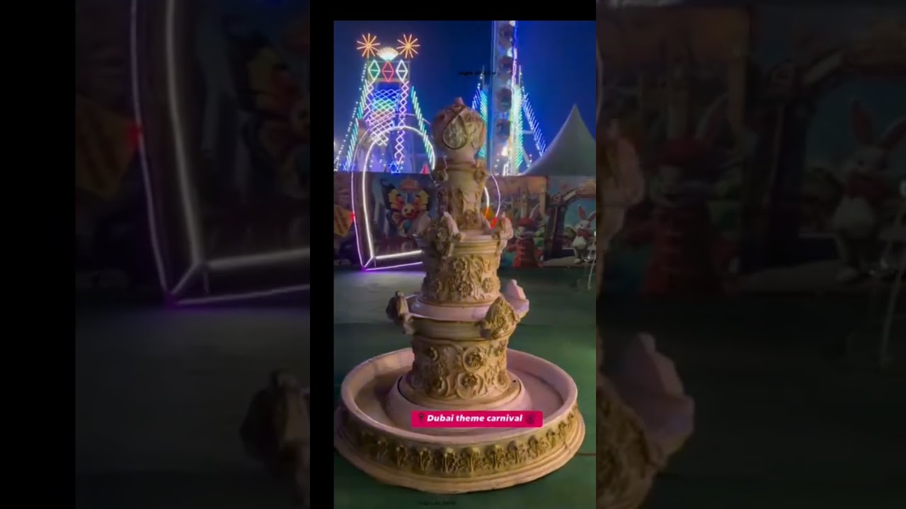 Dubai Them carnival meena Bazar|!#automobile #lifeisbutadream #carnival