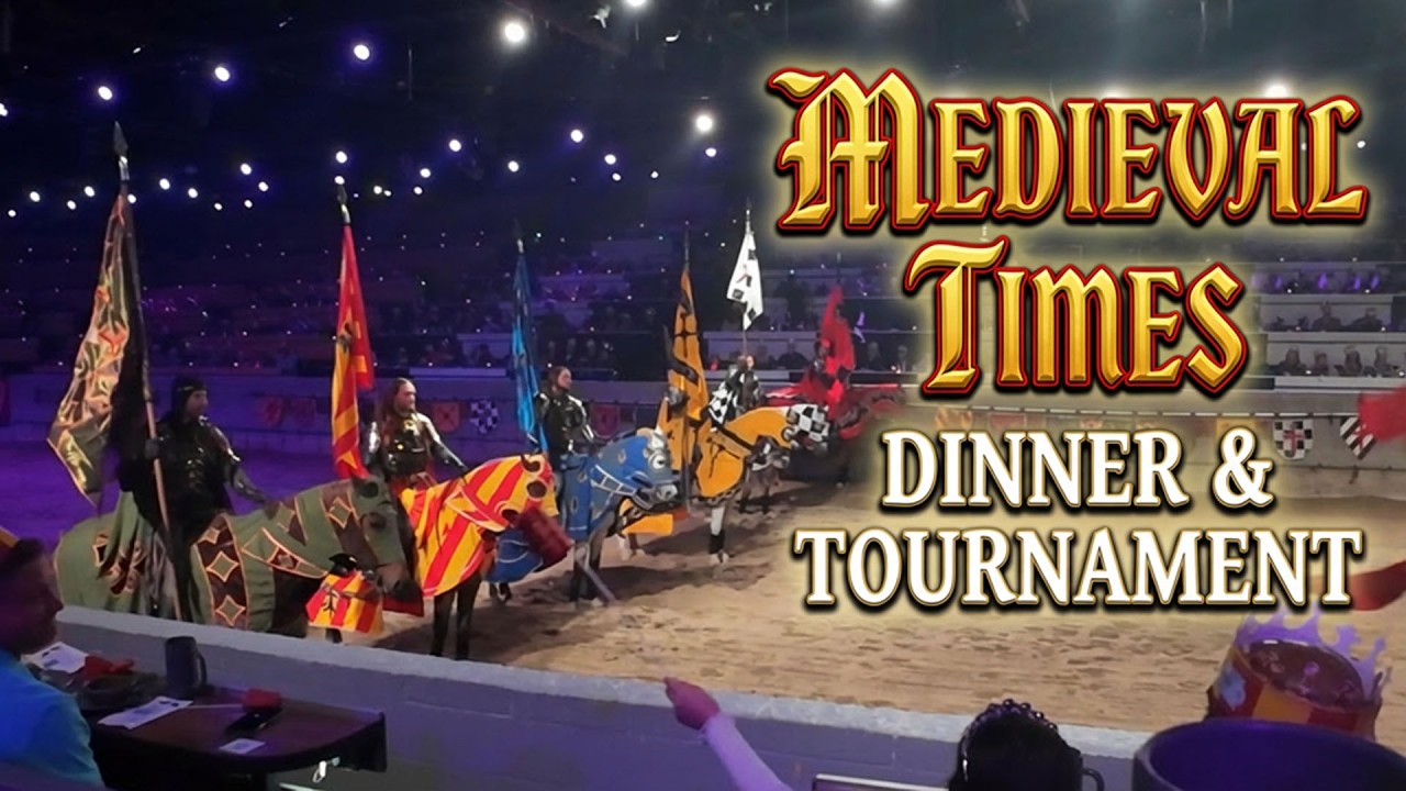 MEDIEVAL TIMES DINNER & TOURNAMENT IN TORONTO! 🏰⚔️🎠