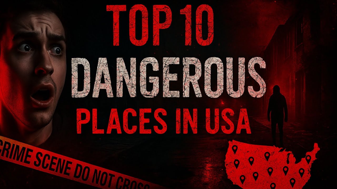 Top 10 Most Dangerous Cities in the U.S. (2025) | Crime Rates, Statistics & Safety Tips