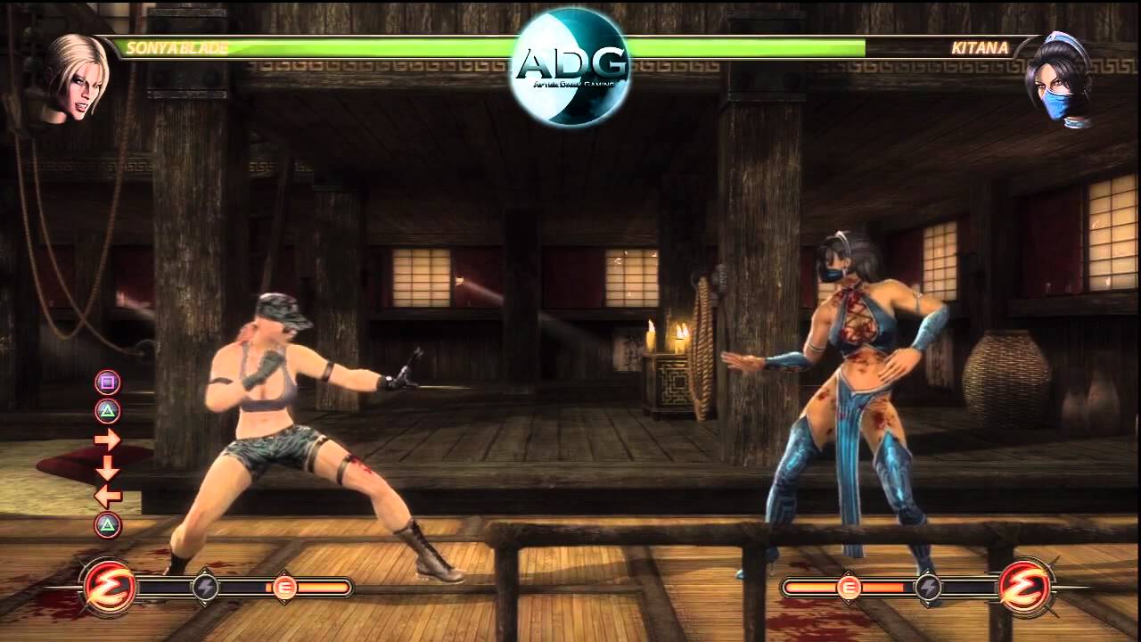 MK9 - Sonya Blade BnB Combos