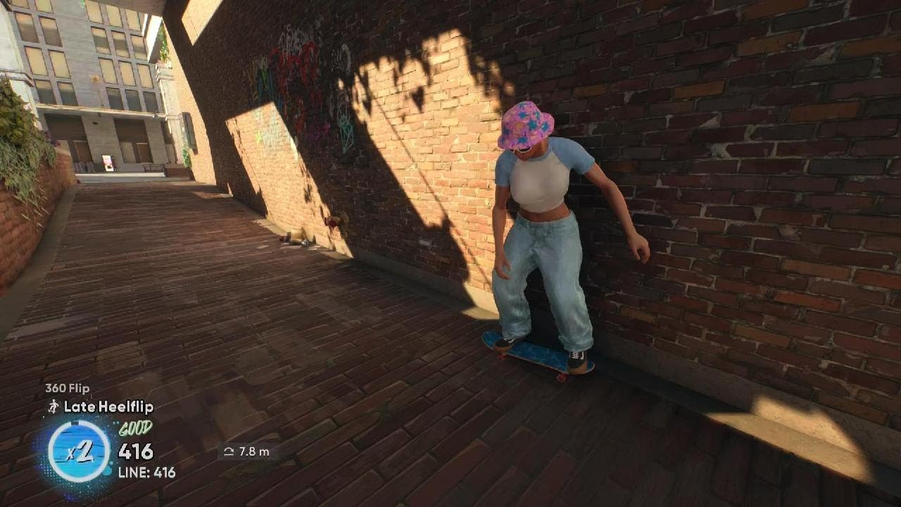 skate. Line 2 gap grind