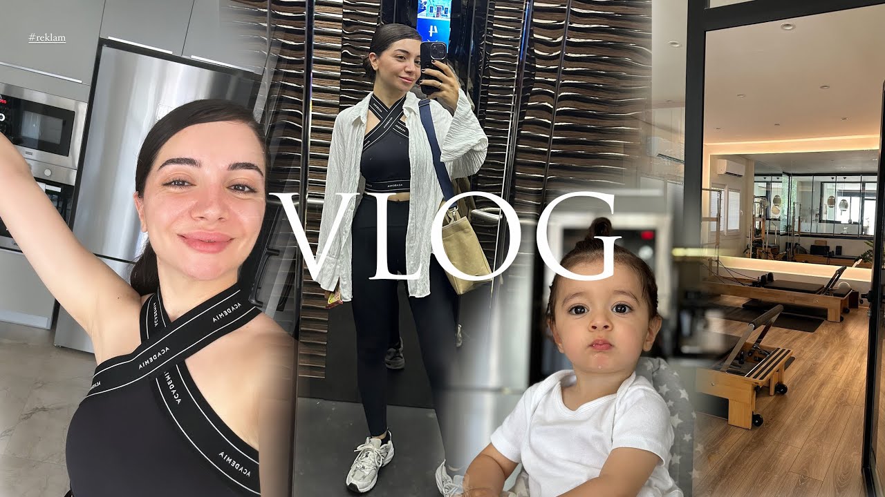 VLOG | REFORMER DENEME DERSİM | YENİ STÜDYO | EVDE GÜNÜMÜZ NASIL GEÇİYOR? | GÜNÜN MENÜSÜ