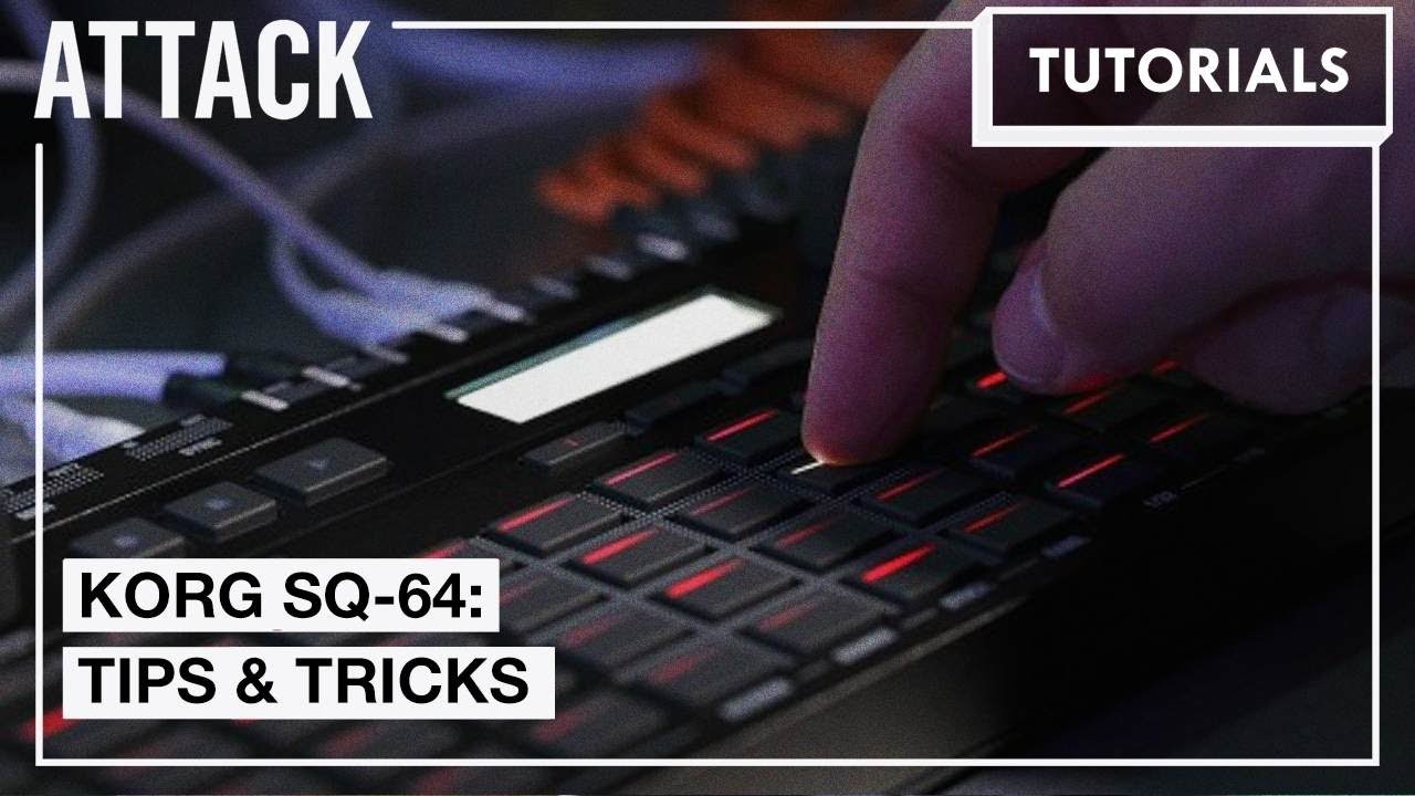 Tutorials: Tips & Tricks Using Korg SQ 64 Hooked Up To Korg SV2