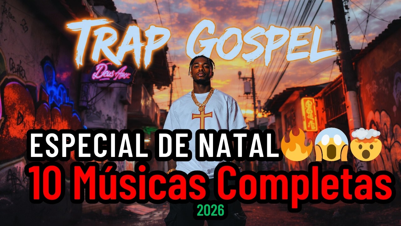VOCÊ VAI CHORAR 😭🎄 TRAP GOSPEL NATAL 2025 | 10 Músicas Sobre JESUS | Vol. 3 COMPLETO