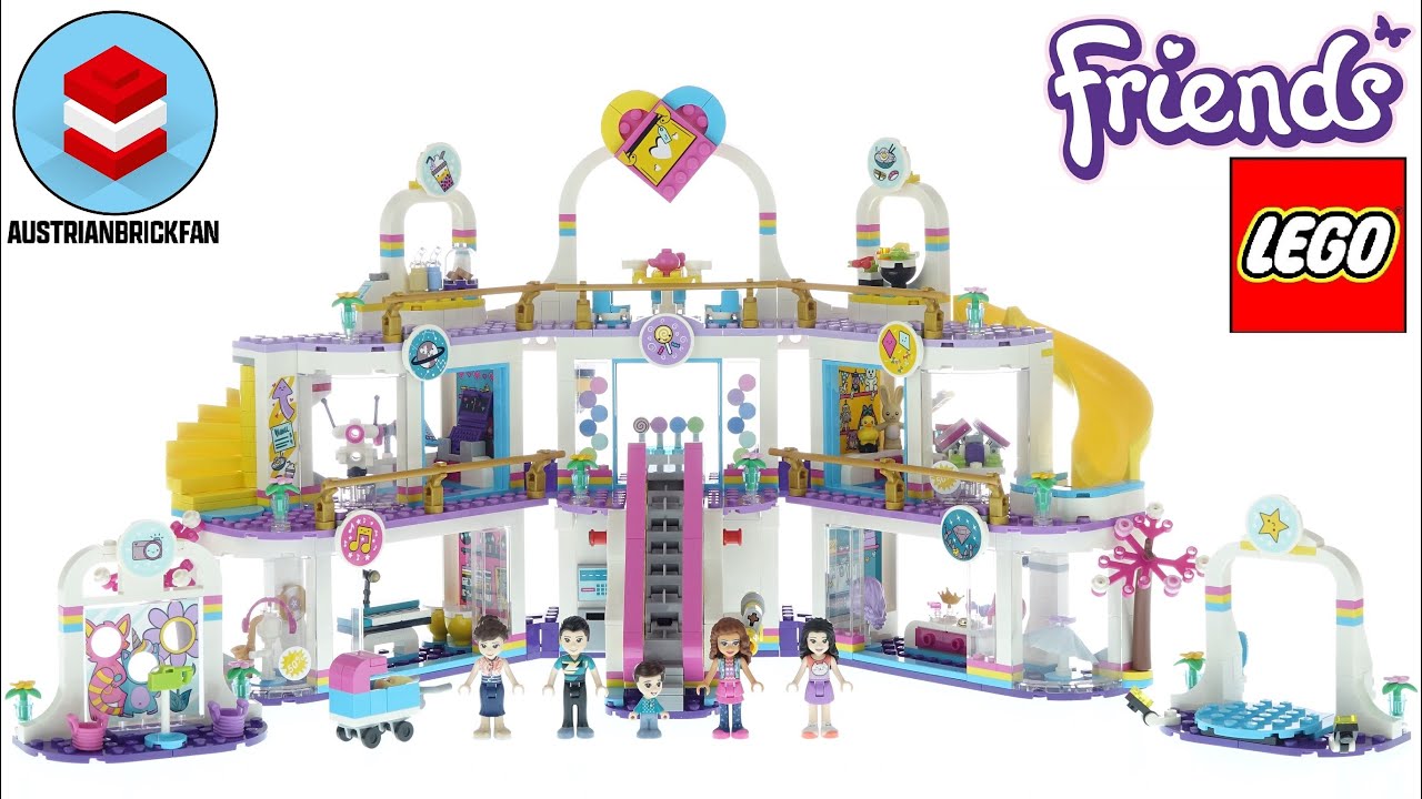 Lego Friends 41450 Торговый центр Heartlake City - Обзор Lego Speed Build