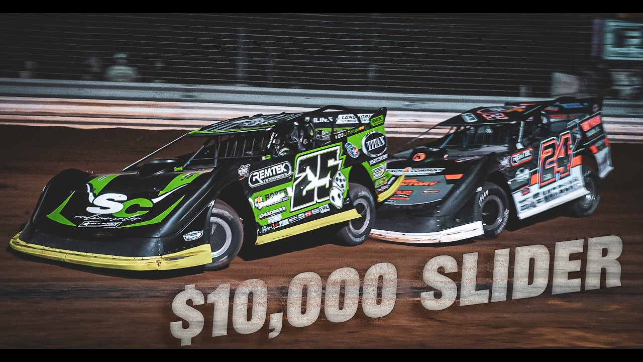 Слайдер на $10 000 на трассе Coles County Speedway. Летние национальные гонки &laquo;Адский тур&raquo;