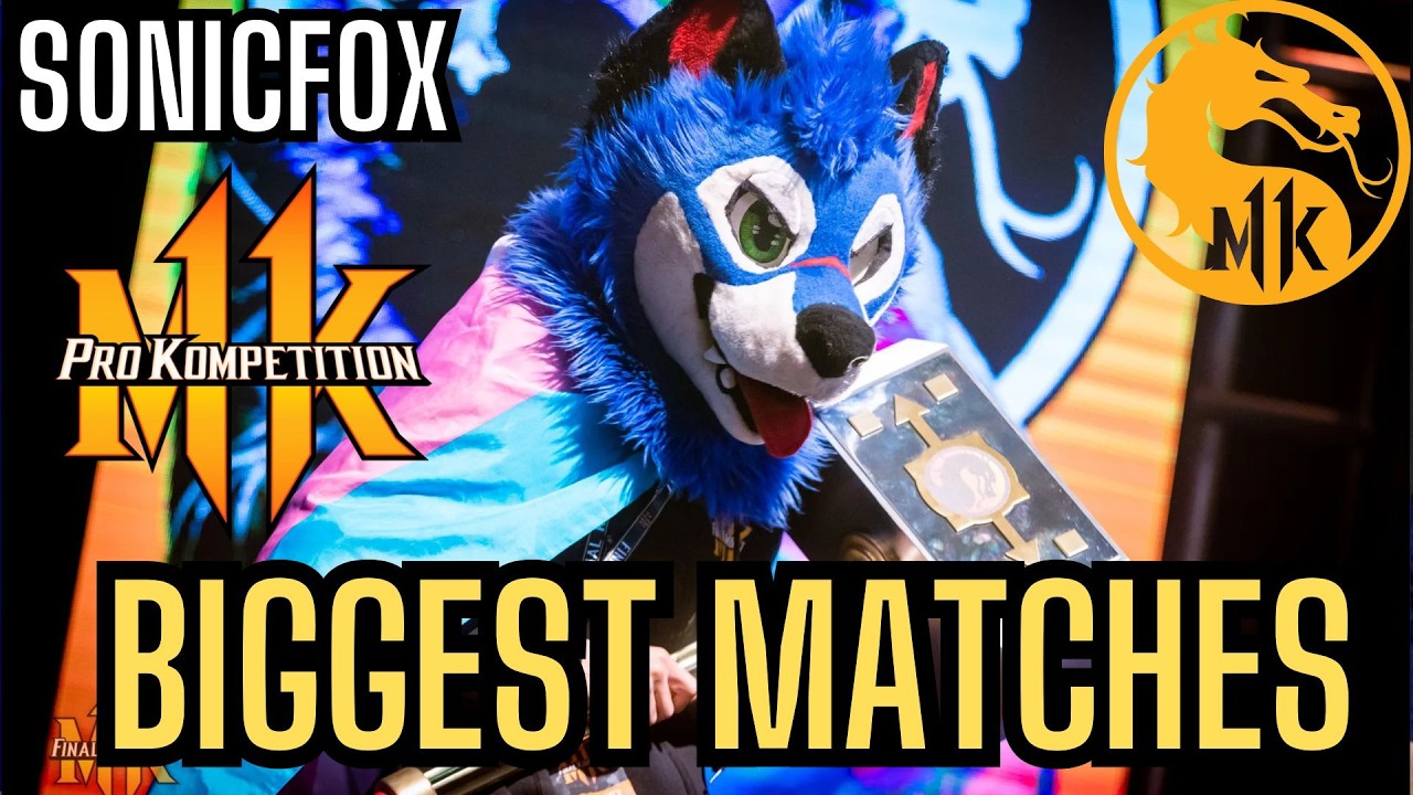 SONICFOX (THE GOAT) BIGGEST MATCHES IN MK11 FT. NINJAKILLA, TEKKEN MASTER, NICOLAS, DRAGON ...