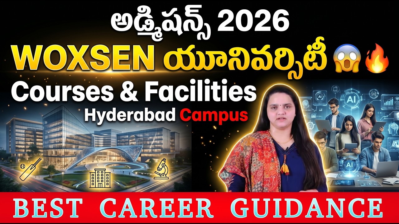 Woxsen University Hyderabad Admissions 2026: Courses, Facilities & Placements