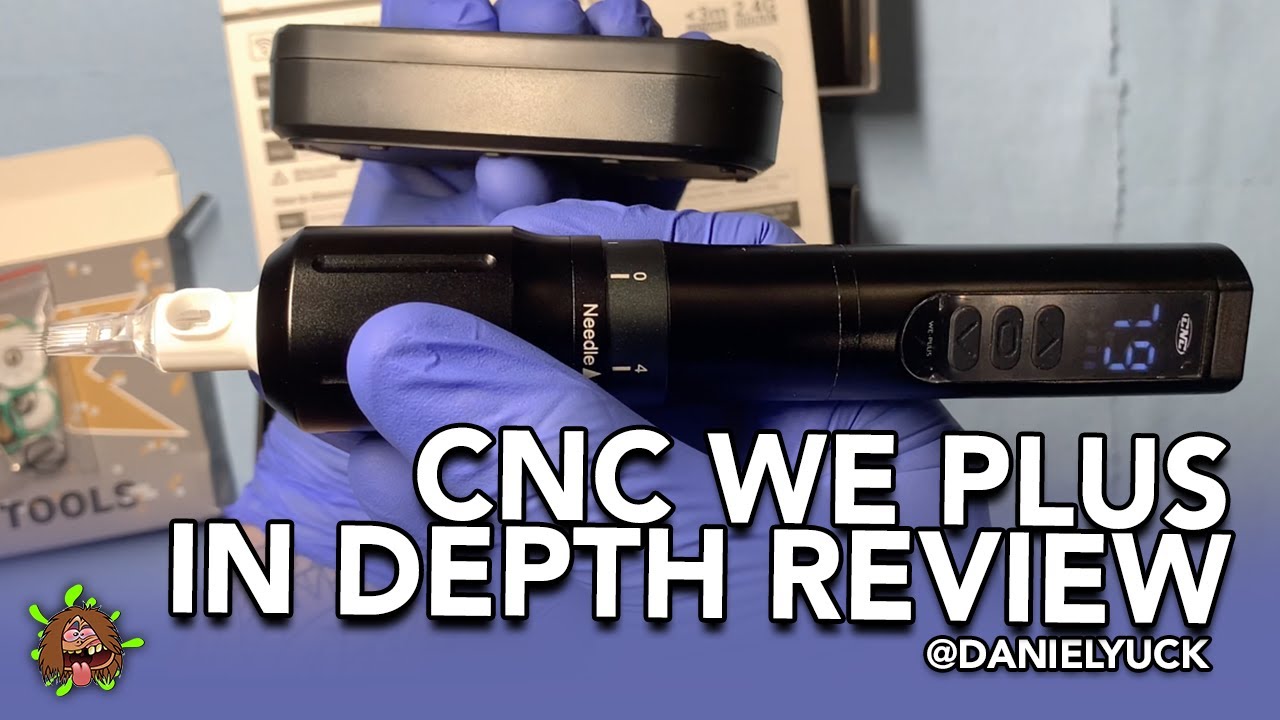 CNC WE Plus In Depth Review Best Wireless Tattoo Machine?