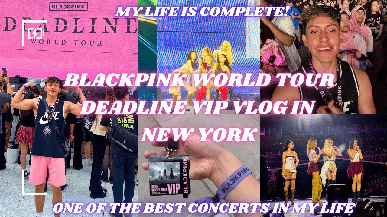 BLACKPINK DEADLINE World Tour VIP Vlog at Citi Field, NEW YORK!