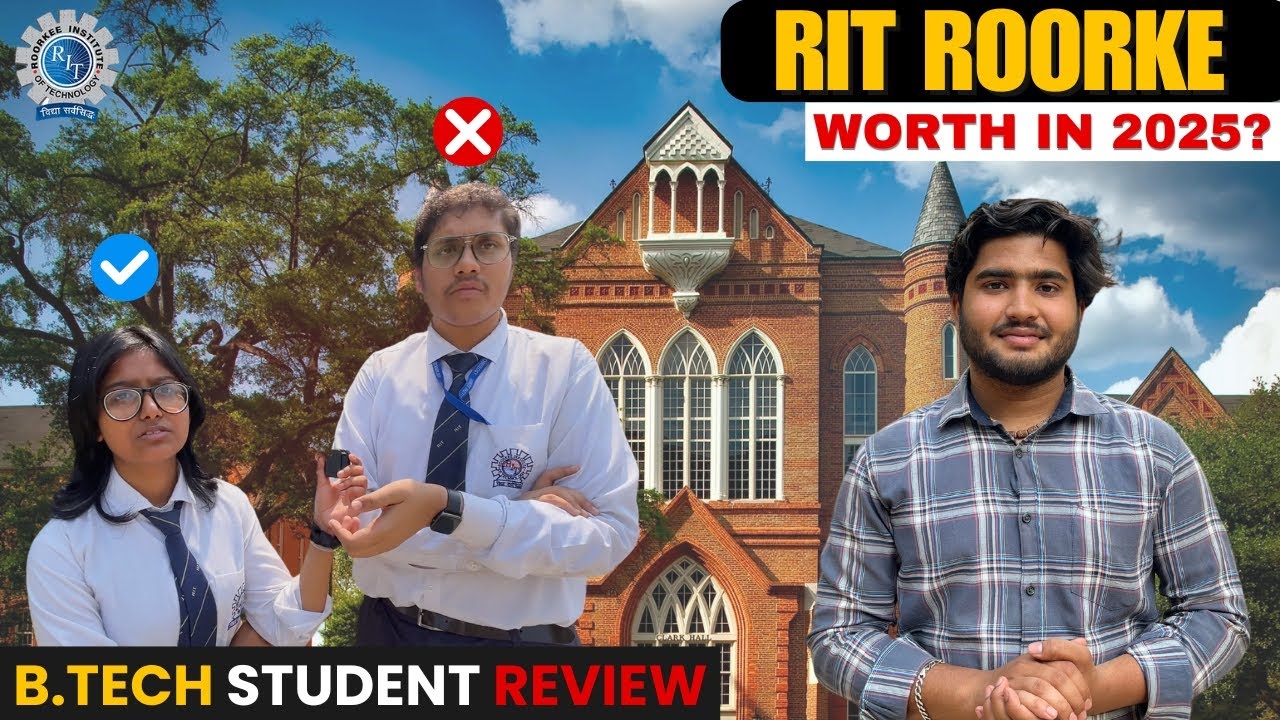 🎓 RIT Roorkee College Vlog | Full Campus Tour, Student Life & Placements