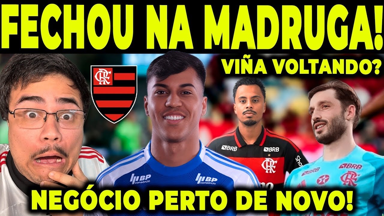 PRA SURPRESA GERAL! FLAMENGO MUITO PERTO DE FECHAR MAIS UM NEGÓCIO!