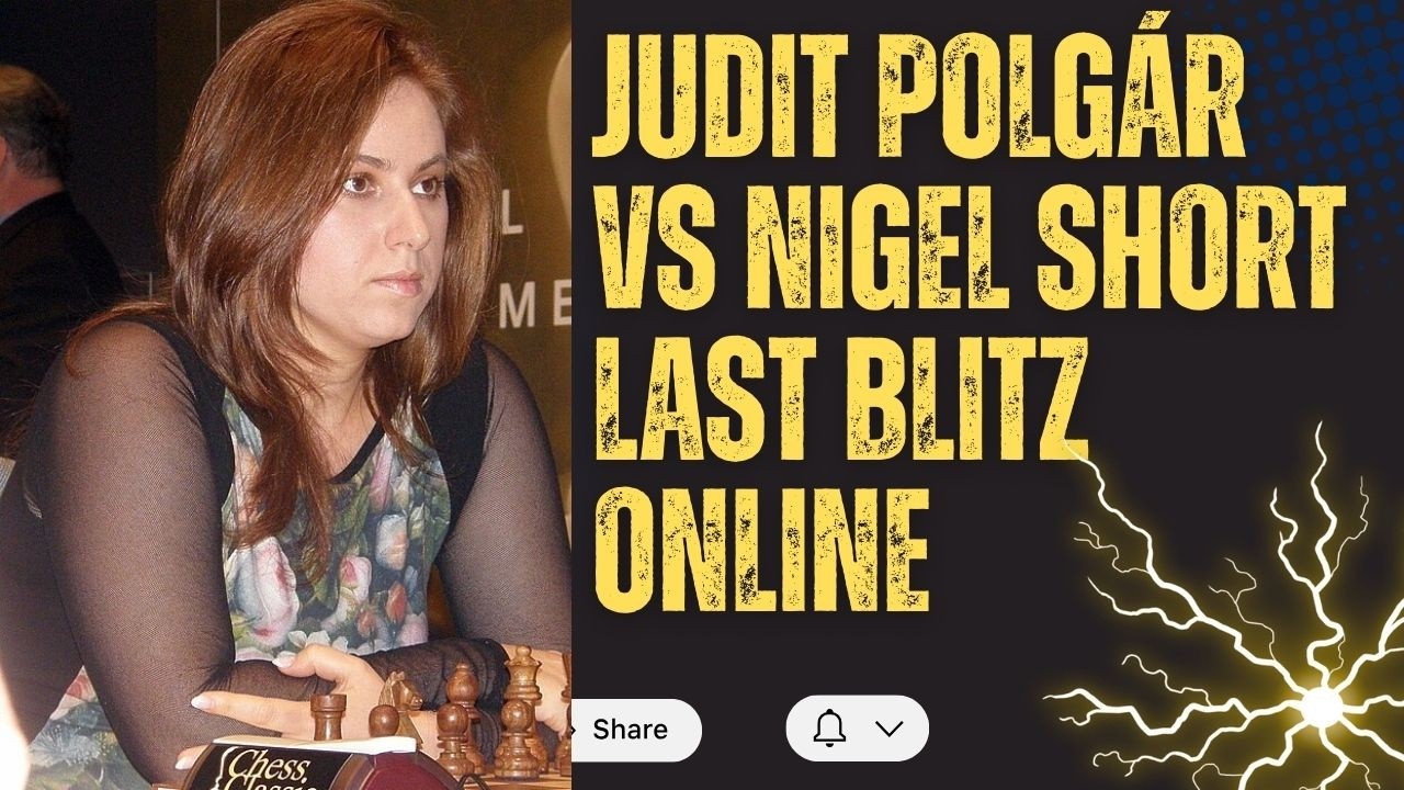 Judit Polgár: ostatnia partia blitza online #blitzchess #queen