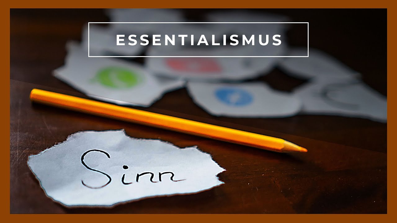 Weniger ist nicht mehr, dafür besser || Essentialismus im Alltag (2019)