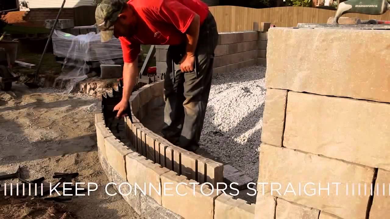 Tandem™ Retaining Wall Installation: Belgard Commercial