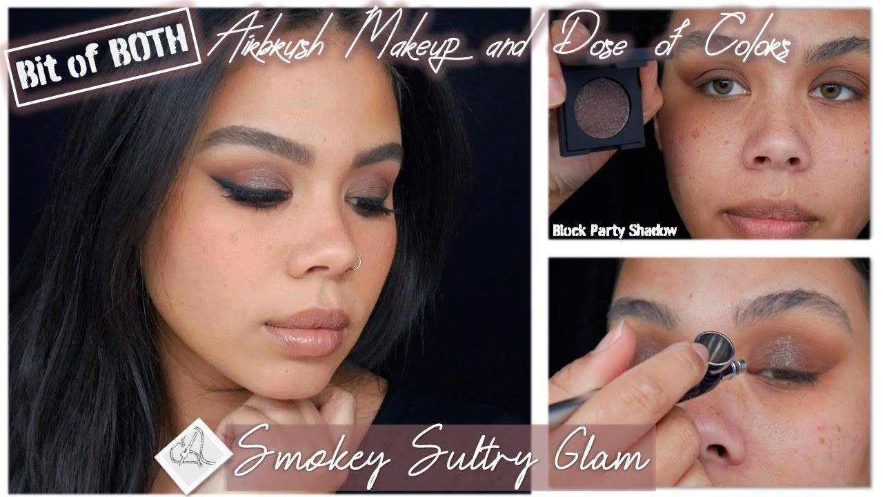 Airbrush Makeup and Dose of Colors Sultry Smokey look | IHEARTAIRBRUSH