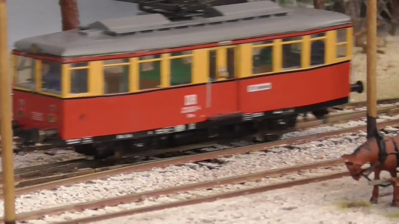 Flachstrecke der OBS in H0 2024 Ausstellung Modellbahnclub Langenhessen e.V.