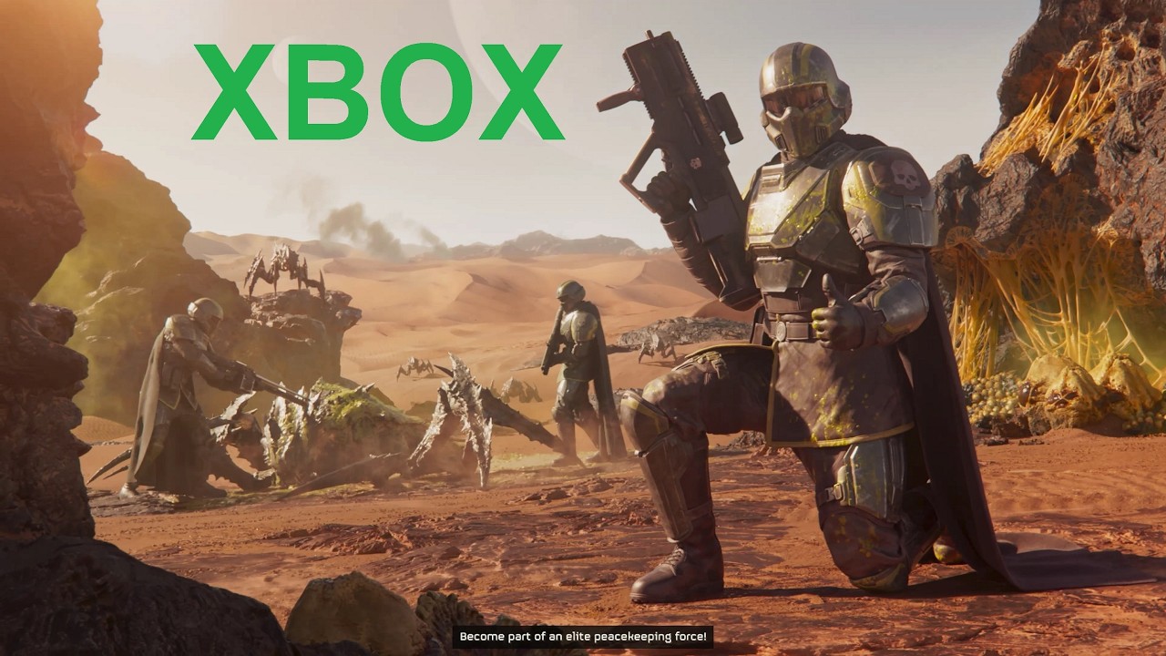 Helldivers 2: XBOX SERIES X First look gameplay (No Commentary)