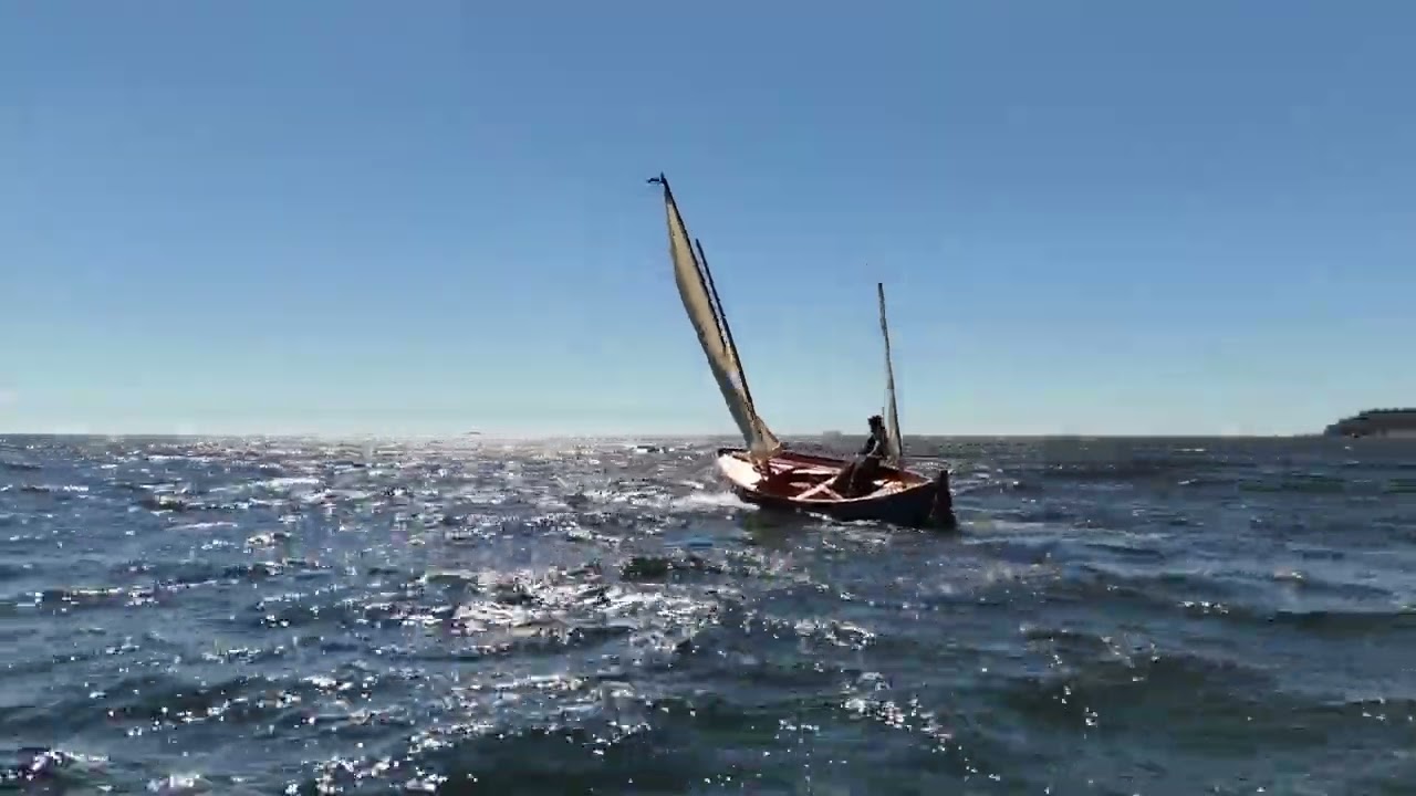 Ness Yawl in a breeze