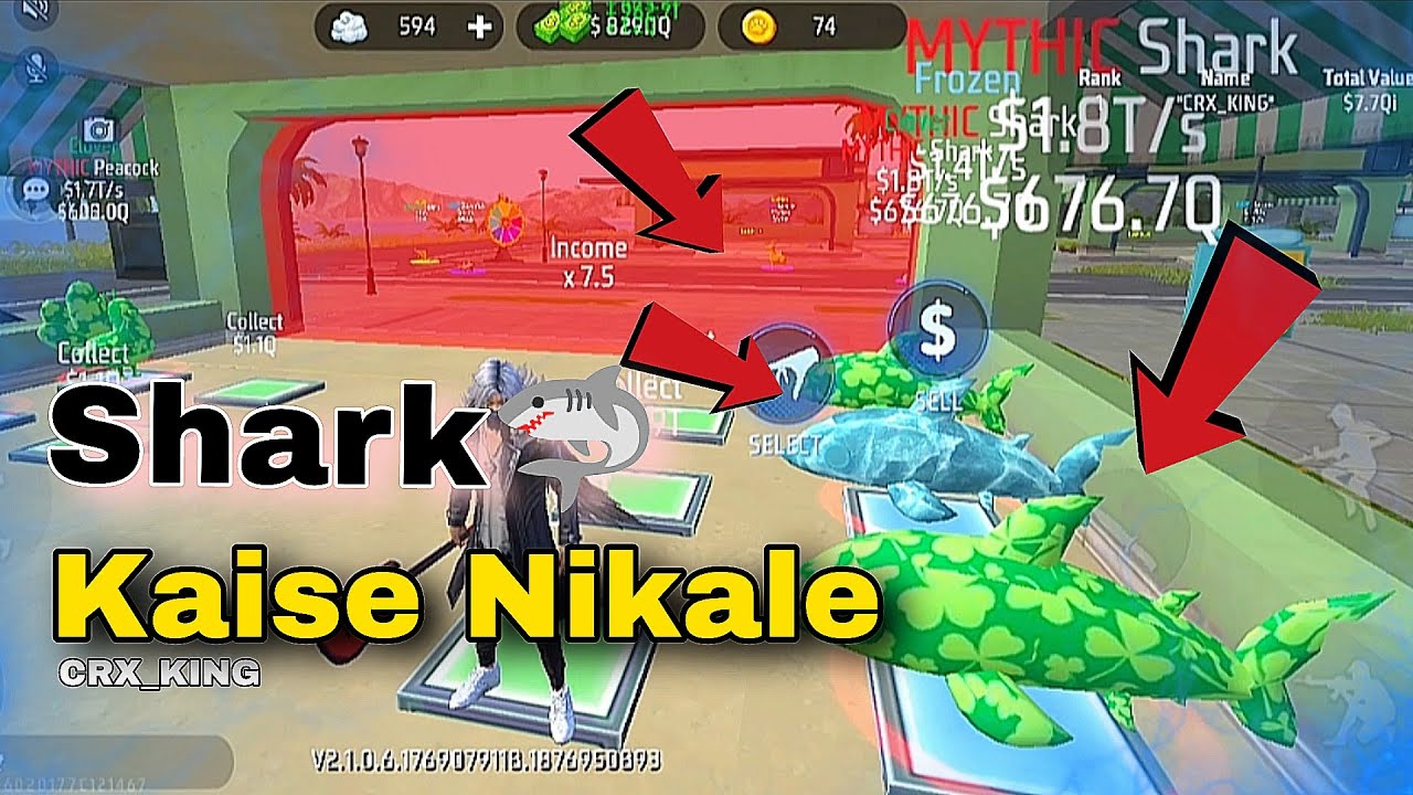 Freefire Steal A Pet Me Shark Kaise Nikale🦈🤔 | Shark Kaise Nikale | Steal a pet new update 