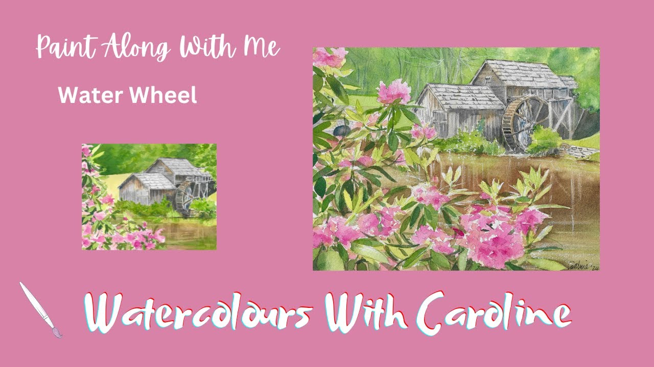 Waterwheel in Watercolour