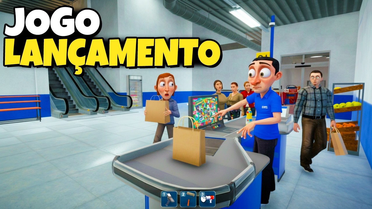O Jogo Mais Completo de Supermercado Chegou - MegaStore Simulator