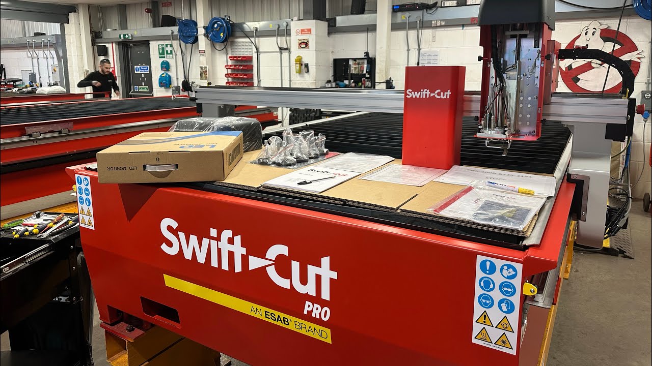 How CNC plasma cutting tables are made in the uk (swift cut an ESAB brand)