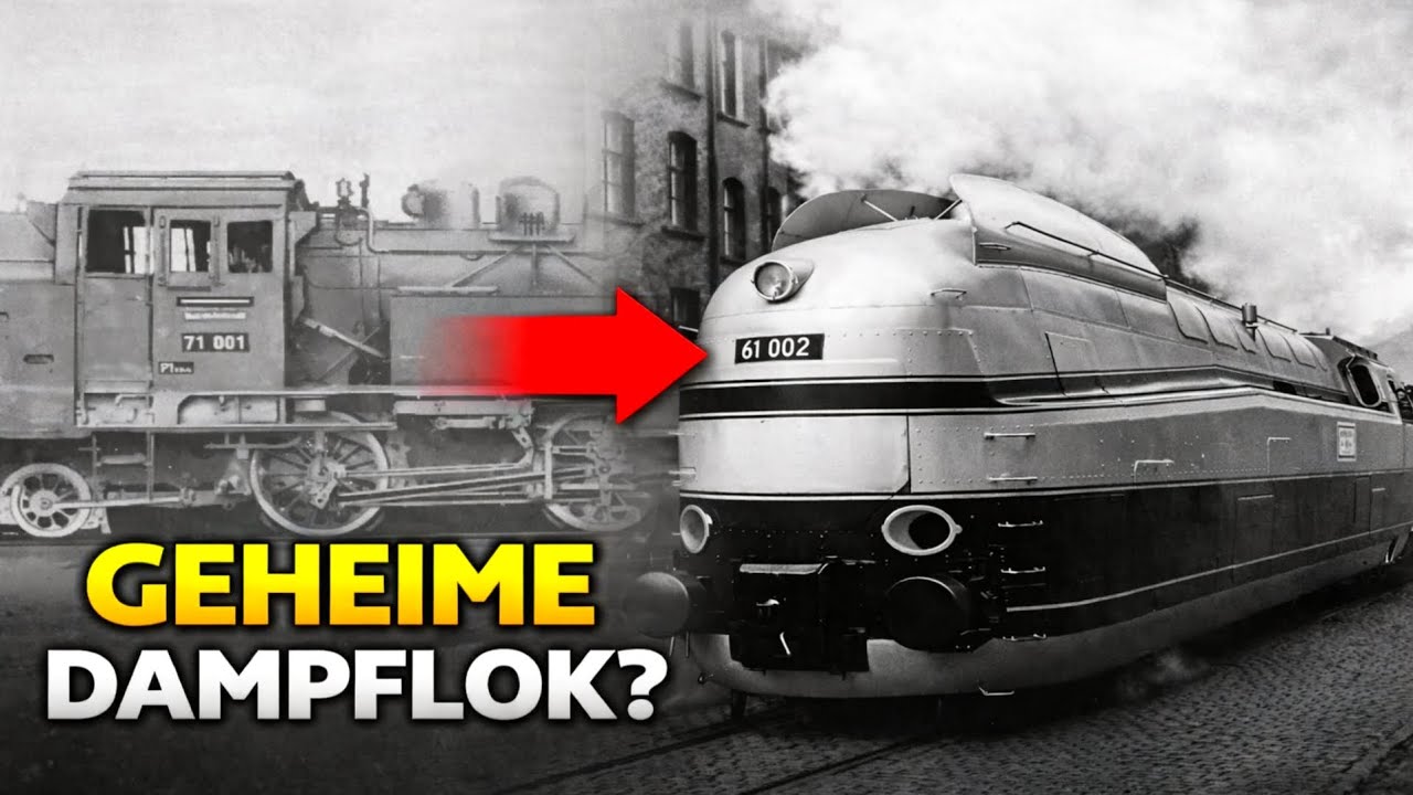 Diese Dampflok konnte vorwärts UND rückwärts schnell fahren