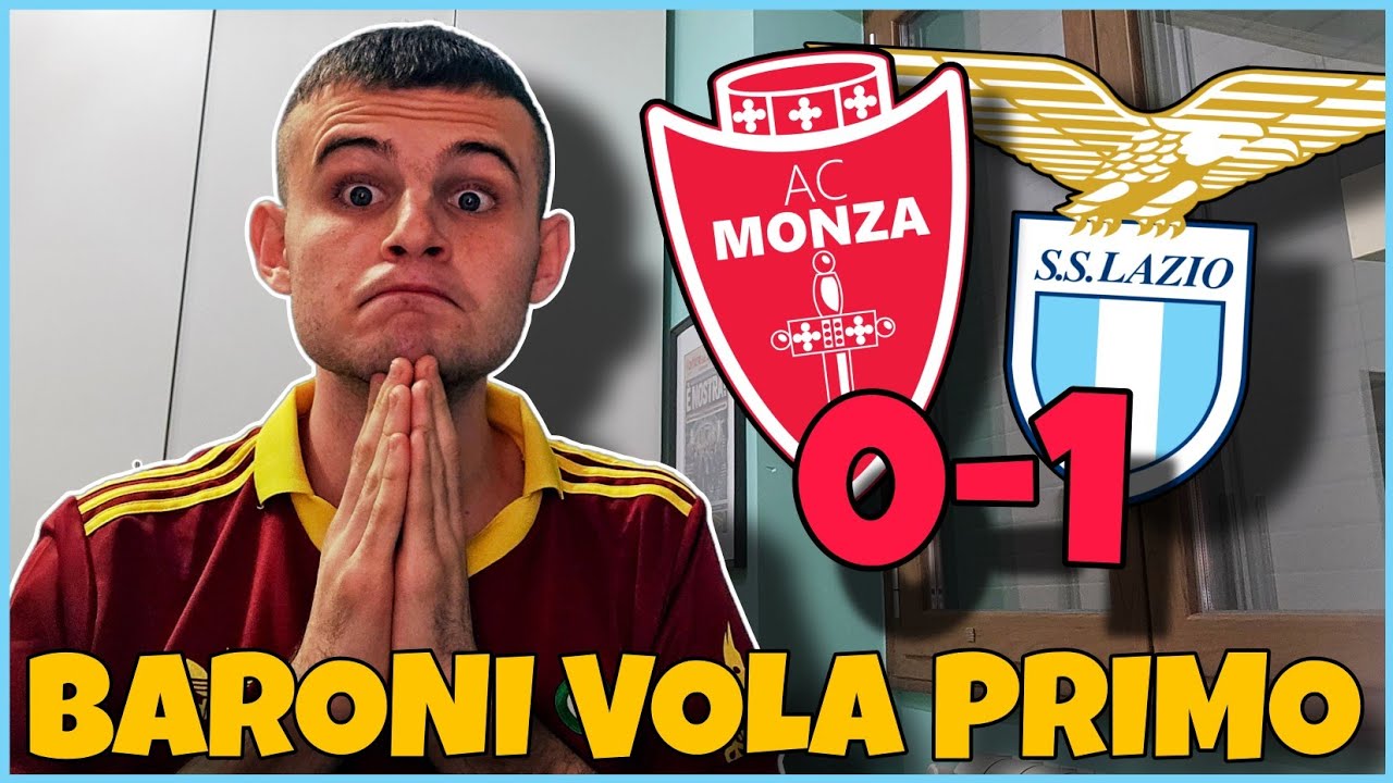 MONZA-LAZIO 0-1: BARONI NON NE SBAGLIA UNA‼️😱 ORA LA LAZIO È PRIMA...