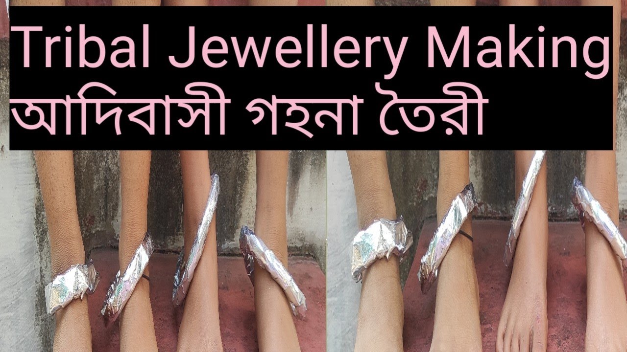 How to make Tribal Jewellery/কিভাবে ট্রাইবাল জুয়েলারী তৈরী করা হয় /Tribal jewellery 