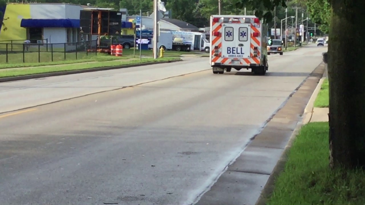 Waukesha bell ambulance returning from call