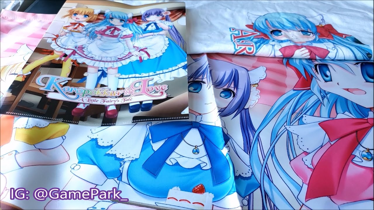 MangaGamer Sale Pickups! 'KOROPOKKUR in Love' Merch: Happi Coat, T-Shirt, Wallscroll +
