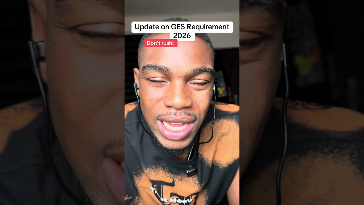 New update on the GES recruitment 2026, Relax