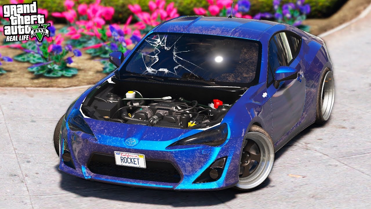 РЕАЛЬНАЯ ЖИЗНЬ В GTA 5 #12 - КУПИЛ ЗАБРОШЕННУЮ TOYOTA GT86 ДЛЯ ПРОЕКТА!