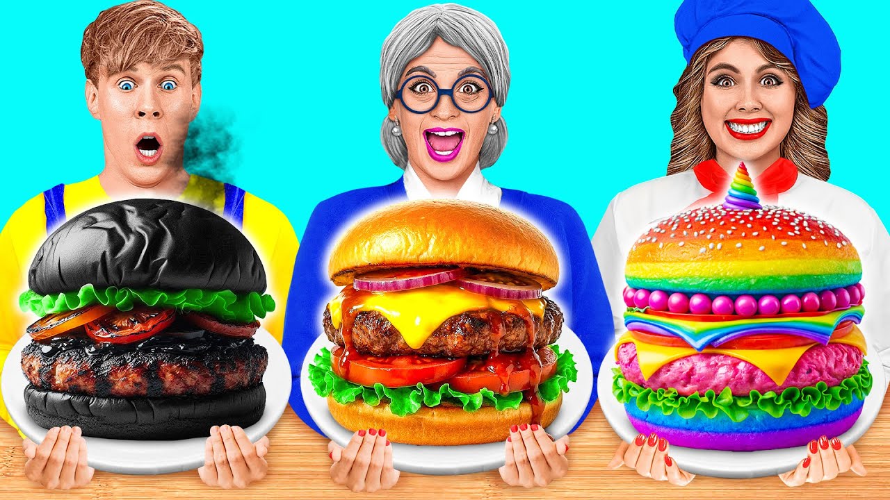 Кулинарный Челлендж: Я против Бабушки | Веселые Идеи с Едой от Trend DO Challenge