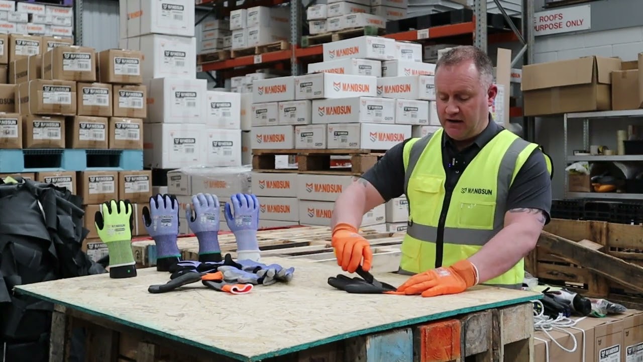 Cut Test on our Cut-Resistant Range | Manosun Hand Protection