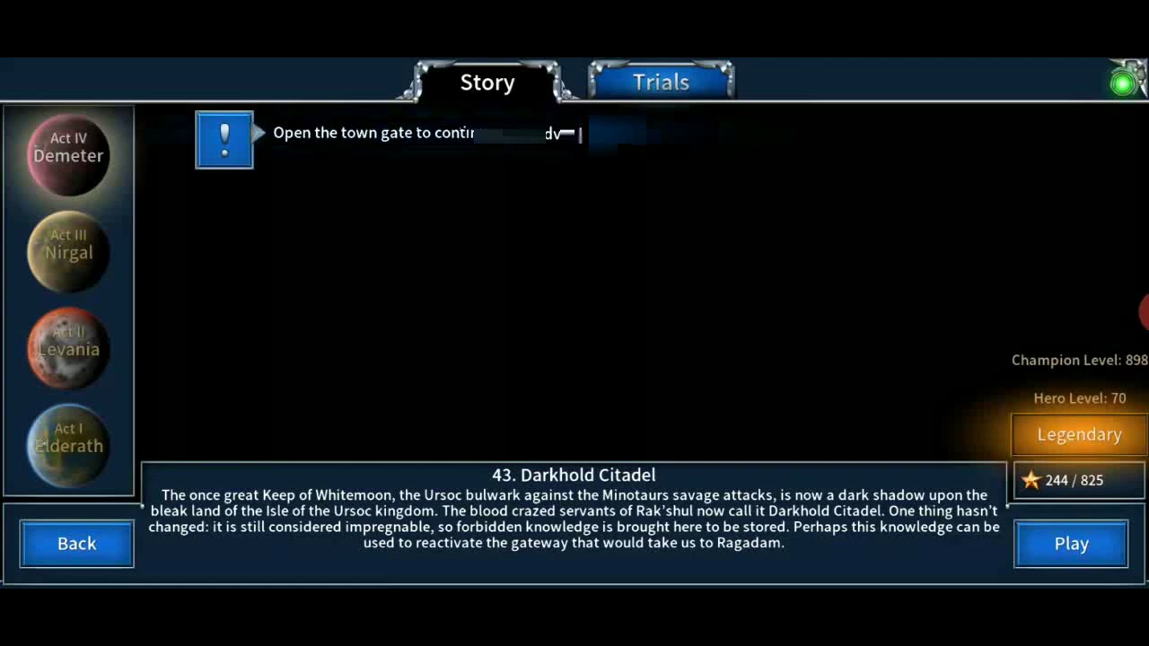 eternium gold farming tips! do not use minion while doing gold run!!!