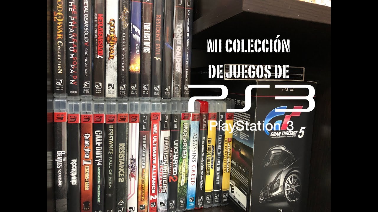 Mi colección de juegos de PS3 ¡Todavía los puedes comprar BARATOS!