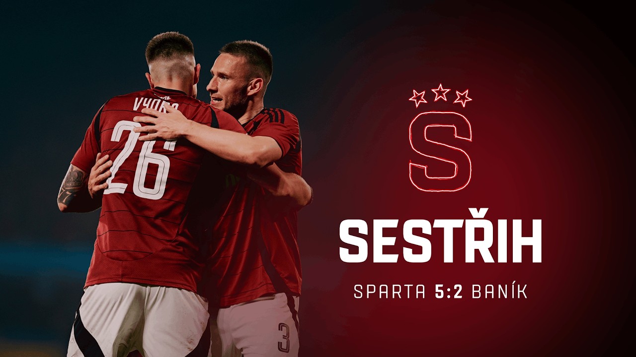 CUT | Sparta - Ban&iacute;k 5:2 | Pięć goli w bramce rywala 🖐