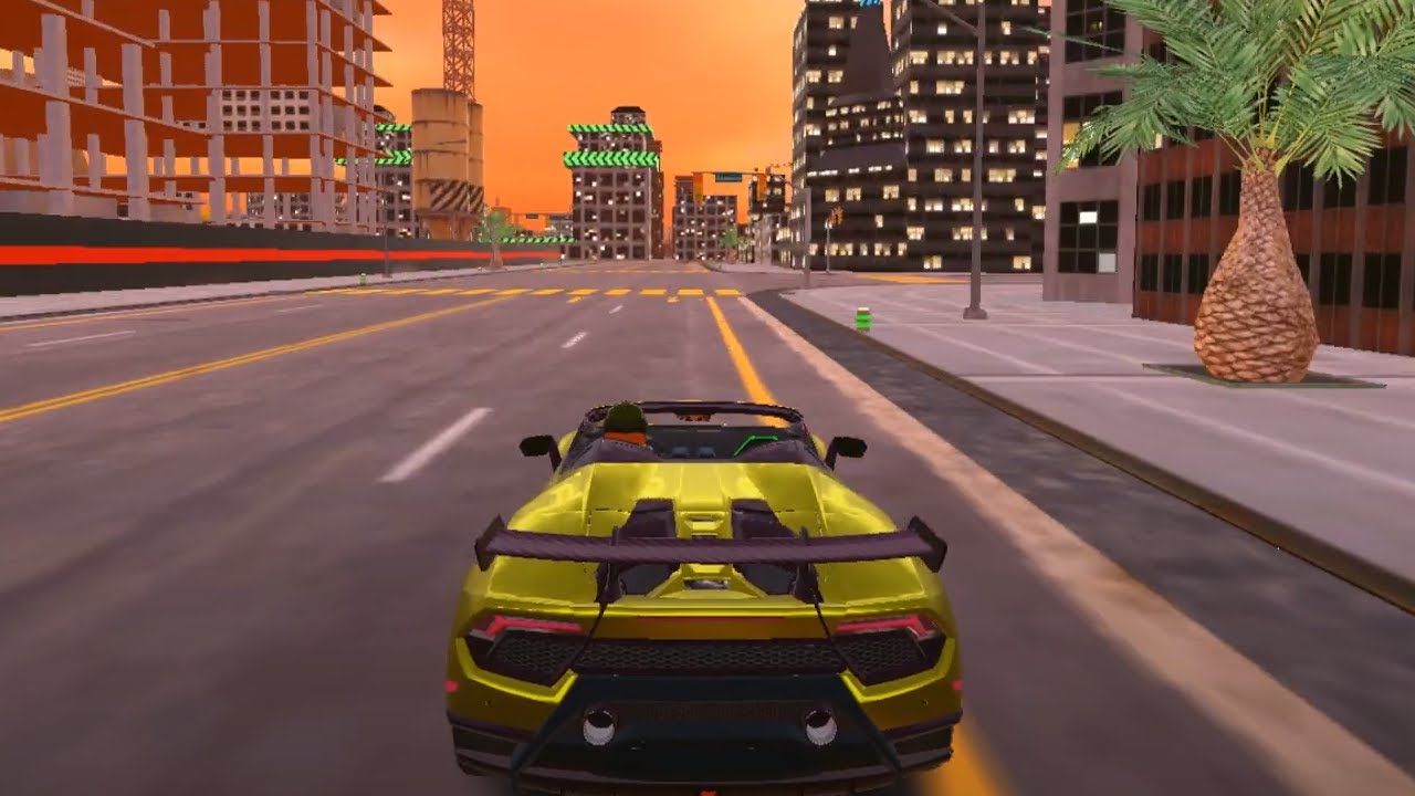 Night City Racing - Free Drive - Pc Game - Android Game - Gameplay