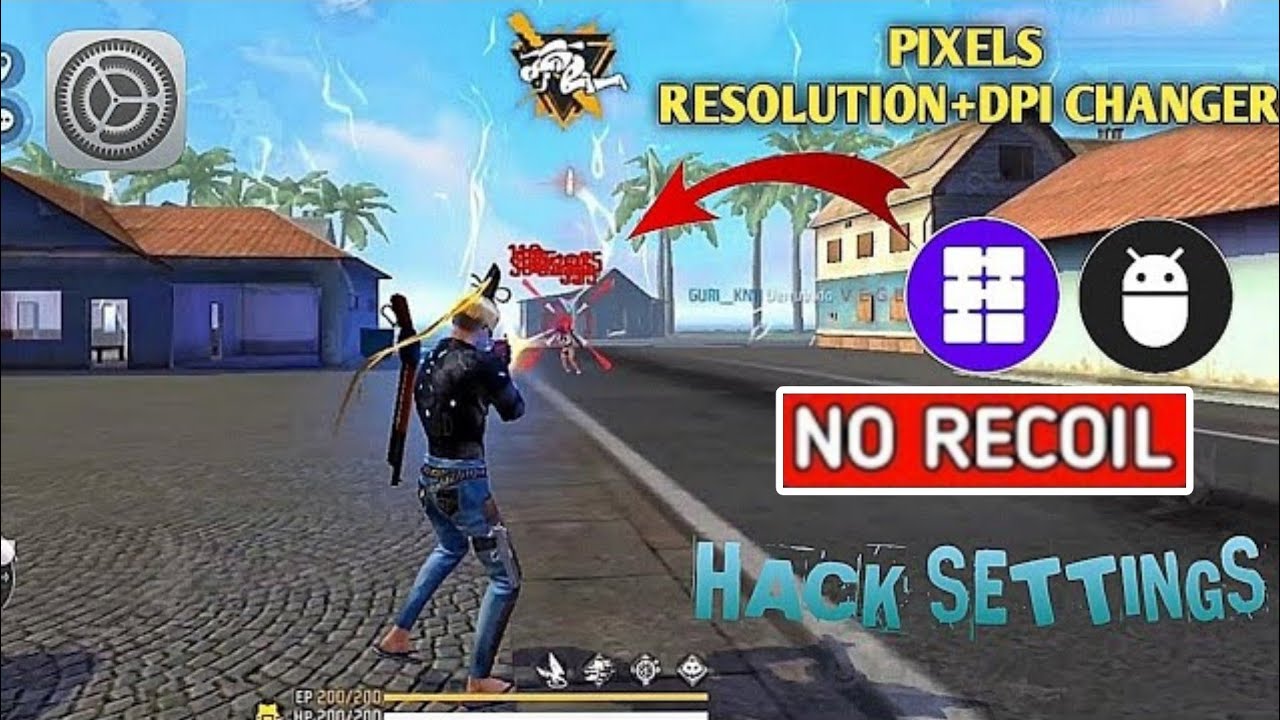 Учебное пособие по использованию Pixels Resolution + DPI Changer в Free Fire