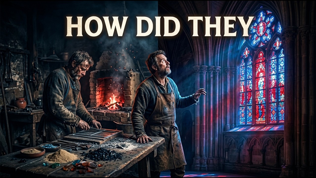 Medieval Blueprint How Did They Make Stained Glass Without Modern Tools (Complete Process)
